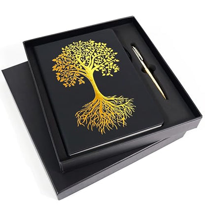 Veway Tree of Life Journal and Pen Gift Set for Women & Men - style: Tree of Life
