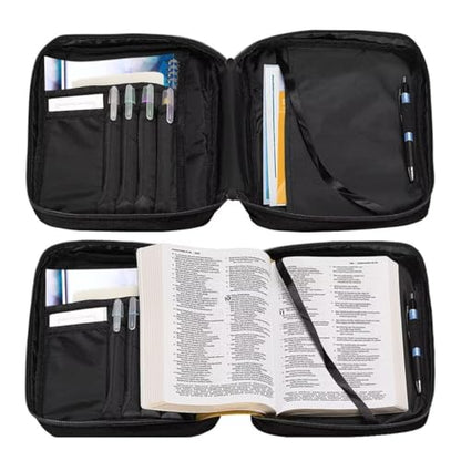 Catinaar American Flag Camo Bible Bag for Boys, Men & Kids - Bible Carrying Case Holder for Girls & Women - color: American Flag Camo