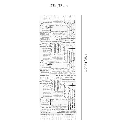 Prayer Shawls and Wraps for Women, Jesus Christian Gifts Bible Scarf Super Soft Fashion Shawl With Tassel - color: Color1