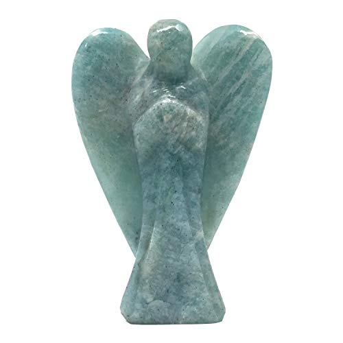 Nelson Creations 2 Inch Amazonite Guardian Angel Figurine - color: Amazonite