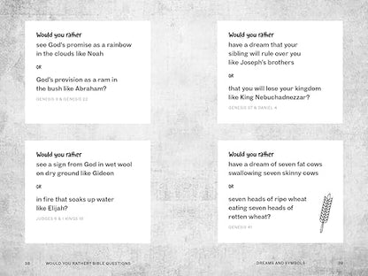 Would You Rather? Bible Questions: A Fun Bible Game for Kids and the Whole Family!