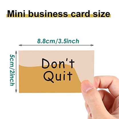 Outus 120 Pcs Motivational Encouragement Inspirational Card Boho Rainbow - style: Boho Style