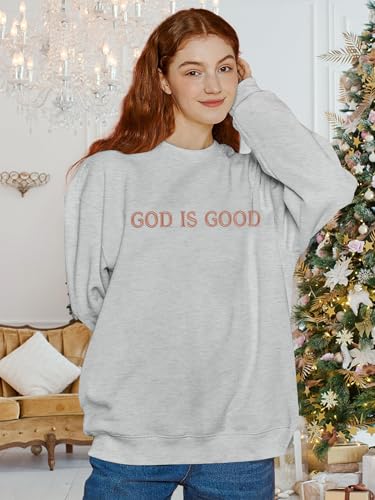 Oversized Sweatshirt for Women Funny Saying Sweatshirts Casual Graphic Pullover Fall Fashion Long Sleeve Shirt - color: Gray-2, size: XX-Large