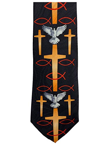 Steven Harris Christian Religious Jesus Novelty Neckties - color: Design # 25