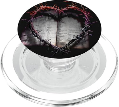 Church Religious Christian Believer Christianity PopSockets PopGrip for MagSafe - style: Magnetic PopGrip