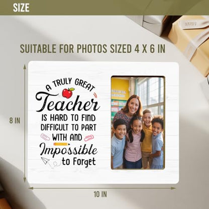 Teacher Gifts Picture Frame for End of Year, Teacher Appreciation Gifts Picture Frame from Student - color: Teacher