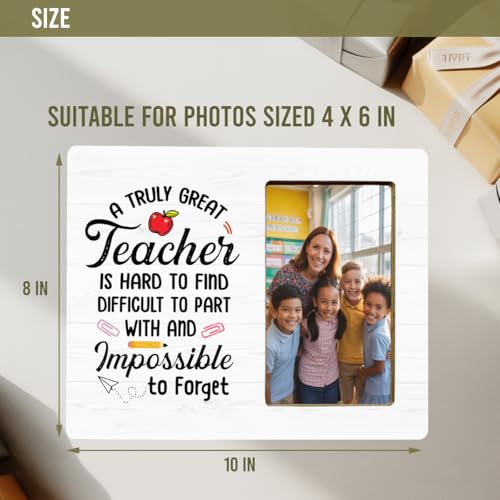 Teacher Gifts Picture Frame for End of Year, Teacher Appreciation Gifts Picture Frame from Student - color: Teacher
