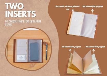 InnoBeta Christian Gifts for Men Women, Catholic Gifts, Prayer Journal Gifts, Notebook with Pen, Refillable Sketchbook, Travel Diary, Lined Planner, 7x5 Inches