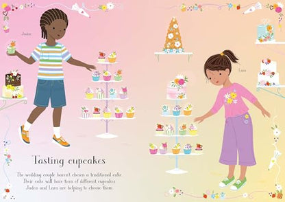 Little Sticker Dolly Dressing Bridesmaids and Flower Girls: An Interactive Sticker Adventure With Dress-Up Fun For Kids Celebrating Wedding Festivities
