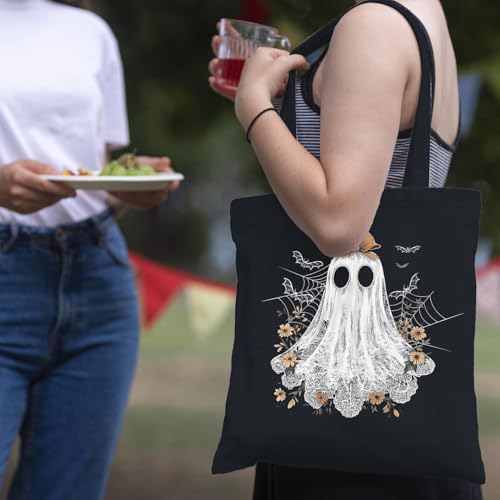 Chicimln Christian Goose Tote Bag, off to Praise the Lord Bible Verse Canvas Tote Bags - color: Black 01