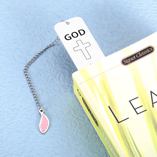 Christian Bookmark Gifts for Women Men, Inspirational Bible Verse Gift,Bookmarks for Reading Women Men Religious Scripture Book Marks Cross for Friends Bookish Readers Christmas Birthday Faith