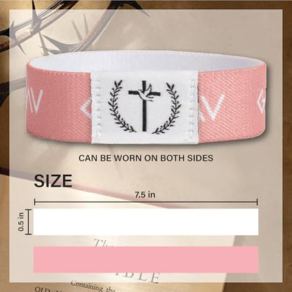 Bible verse bracelets Christian Bracelet Bible Verse Wristbands With NFC music Inspirational Daily Bible Verse Bracelets for Women Men Teens Valentine Gifts For Him and Her - style: Style 2
