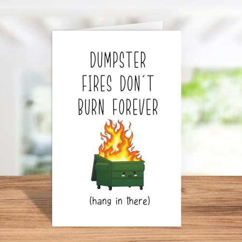Funny Get Well, Cute Encouragement Card for Him, Her & Friend, Sympathy & Tough Times Card for Family & Friendship - color: 3-25