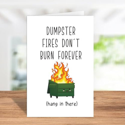 Funny Get Well, Cute Encouragement Card for Him, Her & Friend, Sympathy & Tough Times Card for Family & Friendship - color: 3-25