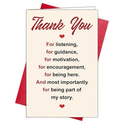 Thank You Cards with Envelopes, Funny Thank You Card for Coworkers Friends - color: DXI#039