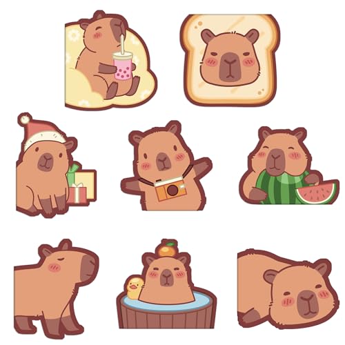 Capybara Magnetic Bookmarks Gifts - 8 Pcs Cute Animals Bookmark - style: Capybara