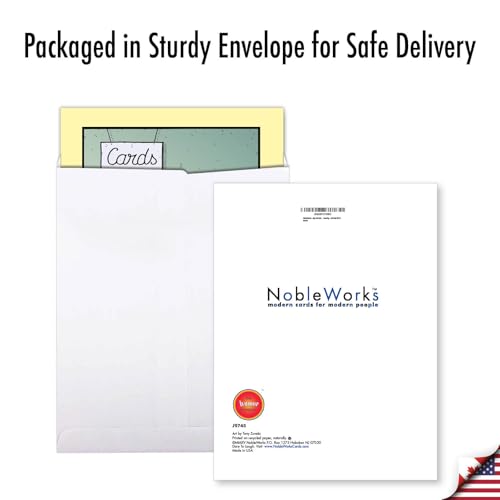 NobleWorks Jumbo Get Well Greeting Card w/Envelope Cartoon Humor J9745 - style: Get Well
