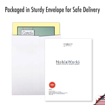NobleWorks Jumbo Get Well Greeting Card w/Envelope Cartoon Humor J9745 - style: Get Well