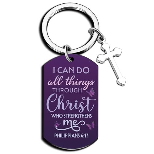 Baptism Gifts for Girl Catholic Gifts Cross Keychain Christian Gift