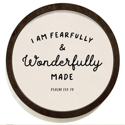 SkyCozy Christian Bible Verses Framed Wall Art Decor 10x10 Inch - color: Bible(Wooden)-08