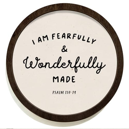 SkyCozy Christian Bible Verses Framed Wall Art Decor 10x10 Inch - color: Bible(Wooden)-08