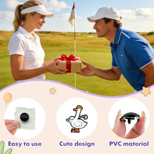 Cute Pins Bulk, Funny Lapel Badge Pins Rubber Brooch Pins for Backpacks, Hats, Bags - style: Golf-30PCS