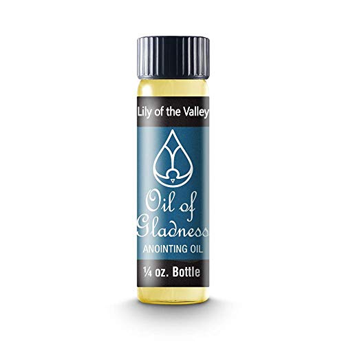 Oil of Gladness Lily of The Valley Anointing Oil - Oil for Daily Prayer, Ceremonies and Blessings 1/4 oz - size: 1/4 Ounce