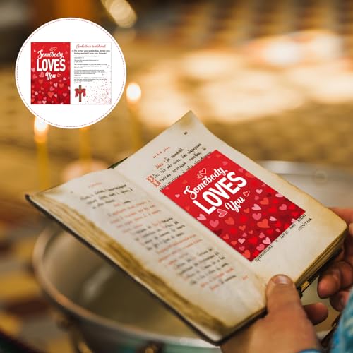 200 Pcs Gospel Tracts Salvation Cards KJV,Somebody Loves You - style: Somebody Loves You