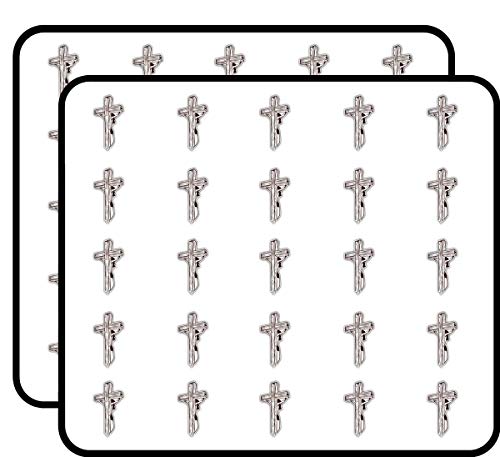 Jesus On The Cross Religion Decorative Scrapbooking Sticker Waterproof Vinyl Stickers for Water Bottle, Laptop & Phone Case – 50 Pack