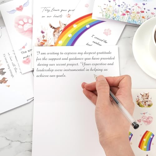 24 Pcs Loss of Pet Sympathy Cards - color: Dog Sympathy 01