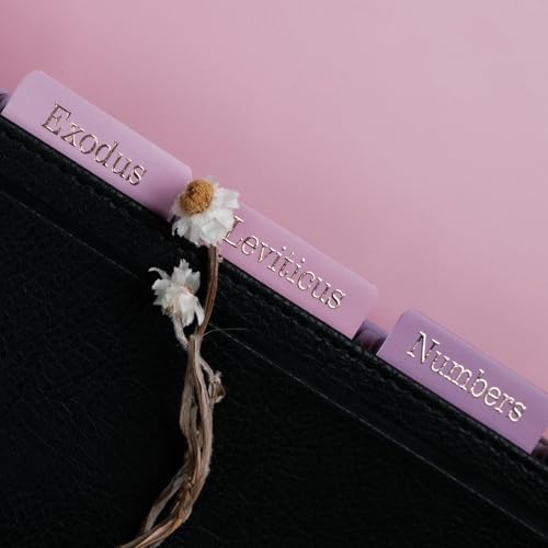 UPAFEXXI-Laminated Bible Tabs, Bible Tabs for Women and Men(Purple) - color: Purple