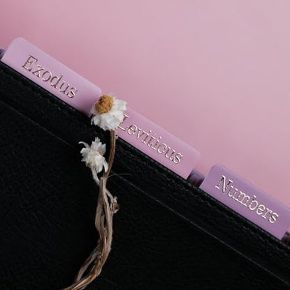 UPAFEXXI-Laminated Bible Tabs, Bible Tabs for Women and Men(Purple) - color: Purple