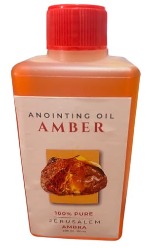 Set of 6 Anointing Oils from Jerusalem Nard, Myrrh, Amber, Rose of Sharon, Jasmine and Lavander 280ml Each