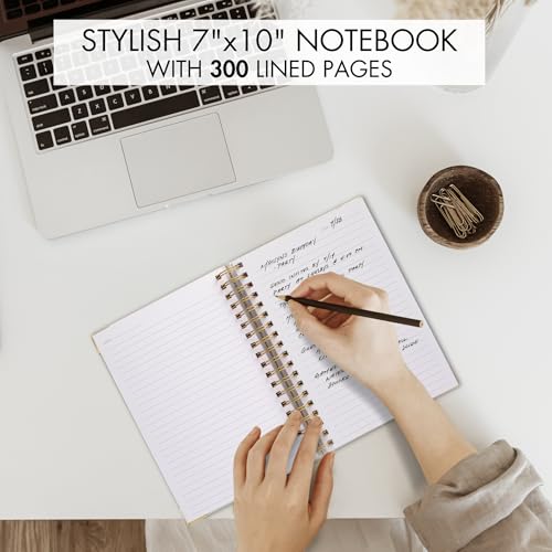 Aesthetic Thick Spiral Notebook Journal For Women in B5 - Linen Hardcover - color: Sage Green, size: B5