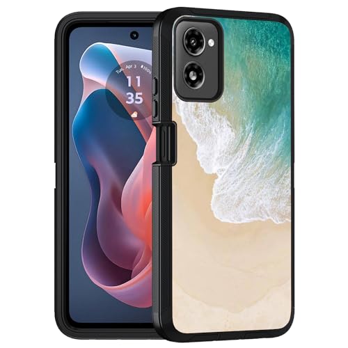 Designed for Moto G Power 5G 2024 Case, Military Grade Heavy Duty 3-Layer Shockproof Full-Body Protective Cover for Motorola Moto G Power 5G 2024, Beach - color: Beach