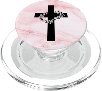 Cross - Jesus Christ PopSockets PopGrip for MagSafe - style: Magnetic PopGrip