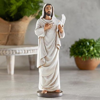 Avalon Gallery Catholic Saints Figurine - Toscana Collection Religious Statue, 8" H, Receive Holy Spirit - color: Receive Holy Spirit