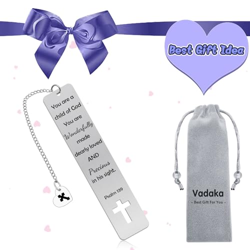 Baptism Gifts for Girl Boys Bookmarks Catholic Christening Gift First Communion Gifts for Girl Boy Inspirational Confirmation Bookmarks Christian Bookmark for Teens Kids Baby Shower Party Gift - color: Bible Verse Metal Bookmark 07