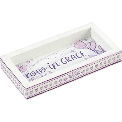 Precious Moments Grow in Grace Wood Trinket Tray 182412 - style: Confirmation Trinket Tray