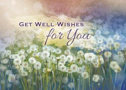 Warner Press G3494 Wishing You Well Boxed Assorted Get Well Cards with KJV Scripture - Box of 12