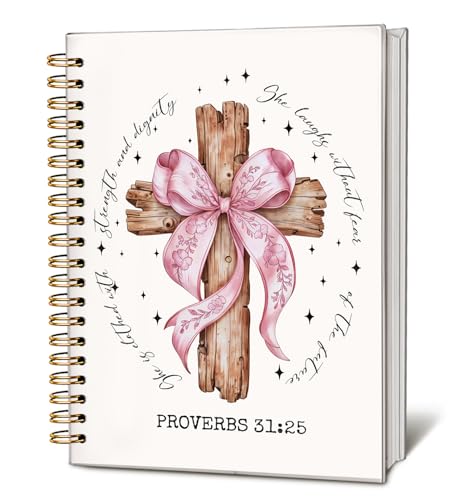Church Notes Bible Journal for Women Proverbs 31 Christian Gifts - color: Proverbs 31:25