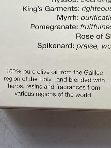 12-Oil Variety Pack 1/4oz Anointing Oils ABBA JERUSALEM - (Agape/Cassia, Cedar, Covenant, Divine Mercy, Fig Almond, Frankincense, Frank/Myrrh, Hyssop, Kings Garments, Myrrh, Rose of Sharon, Spikenard) - size: 3 Fl Oz (Pack of 1)