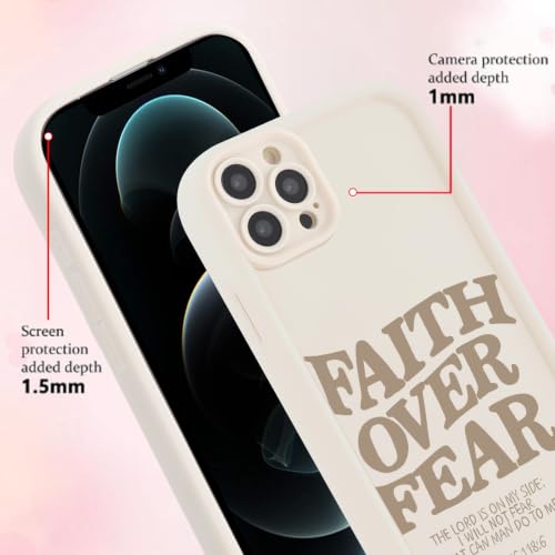 for iPhone 12 Pro Max 6.7'' 2 Pack Cute Christian Jesus Phone Case - color: Pink & Brown Jesus Faith Slogan, size: iPhone 12 Pro Max