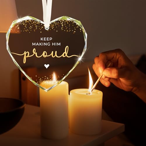 ZAGKOO Memorial Gifts for Loss of Dad, Men - Loss of Father Sympathy Gift - color: Proud Him