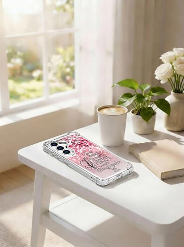 for Samsung Galaxy S26 Case - Pink Bible Verses - color: Pink Bible Verses, size: Galaxy S26