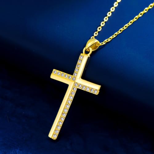 KQ&TTENG 14k Gold Plated Four Leaf Clover Necklace Irish Jewelry Wedding Anniversary Birthday Gifts for Women Wife Mom Girlfriend - color: A06
