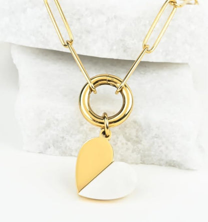 The Chosen: You Are Mine Necklace - color: Gold