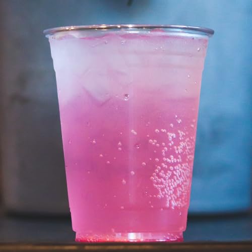 SHOPDAY 8 oz-Plastic-Cups-with-Lids - 200 Pack Disposable Clear Cups with Lids, Small Cup for Cold Drink Smoothie Food, Coffee Cup - size: 200 Count (Pack of 1)