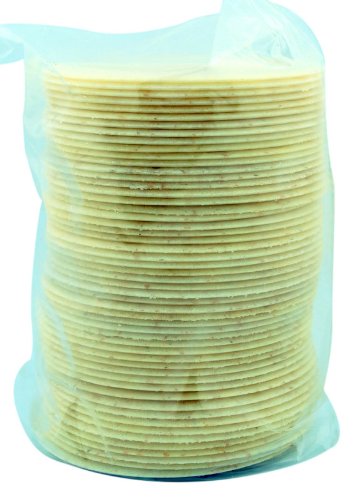 Box of 50: Whole Wheat Flour Alter Bread 2 3/4" Dia Church Ceremony Communion Wafer Host - size: 50 Count (Pack of 1)