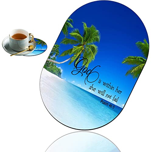 Personality Mouse Pad with Coaster Set, Shore Palms Tropical Beach Design Mouse Pad Non-Slip Rubber Gaming Mouse pad Computer Laptop - color: Color Leopard Print with Texture
